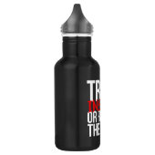 Bouteille D'eau Train fou ou rester le même (Gauche)