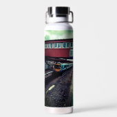 Bouteille D'eau Train sous le pont (Arrière)