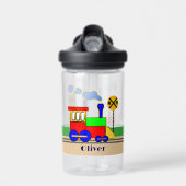 Bouteille D'eau Train Tchou Tchou Enfant Moteur de Dessin Animé Mi (Avant)