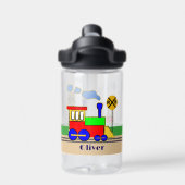 Bouteille D'eau Train Tchou Tchou Enfant Moteur de Dessin Animé Mi (Salle de sport)