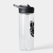 Bouteille D'eau Traiter Avec Il Lunettes Mème Chat (Droite)