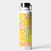 Bouteille D'eau Tranche de Citron d'Été (Arrière)