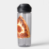 Bouteille D'eau tranche de pizza pepperoni classique de SlipperyJo (Arrière)