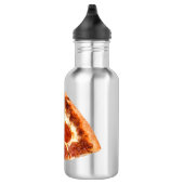 Bouteille D'eau Tranche de pizza pepperoni classique de SlipperyJo (Droite)