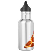 Bouteille D'eau Tranche de pizza pepperoni classique de SlipperyJo (Gauche)