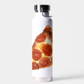 Bouteille D'eau Tranche de pizza pepperoni classique de SlipperyJo (Gauche)