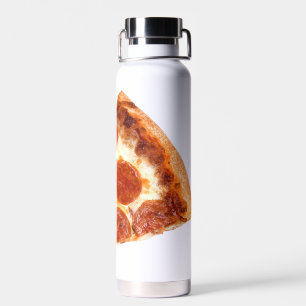 Bouteille D'eau Tranche de pizza pepperoni classique de SlipperyJo