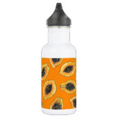 Bouteille D'eau Tranches de Papaya sur orange (Droite)