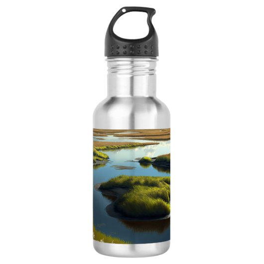 Bouteille D'eau Tranquillité Côtière (Devant)
