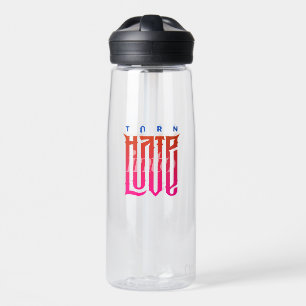 Bouteille D'eau Transformez la Haine en Amour Gourde 750ml