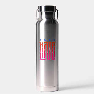 Bouteille D'eau Transformez la haine en amour   Thermos en cuivre 