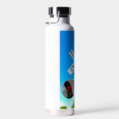 Bouteille D'eau Traversée Du Chemin De Fer Avec Bell Électronique (Plage)