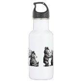 Bouteille D'eau Travesti de Beary (Dos)