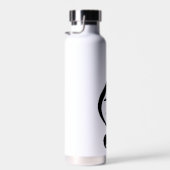 Bouteille D'eau Treble Clef Heart Music Note personnalisée (Plage)