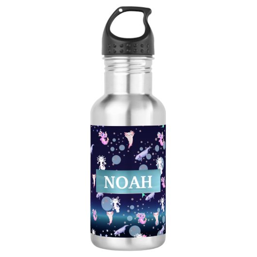 Bouteille D'eau Trending Axolotl Water Bottle (Devant)