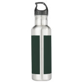 Bouteille D'eau Trendy Celtic Grayish Green Modern Ajouter son pro (Dos)