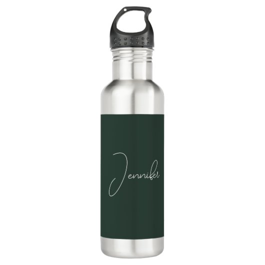 Bouteille D'eau Trendy Celtic Grayish Green Modern Ajouter son pro (Devant)