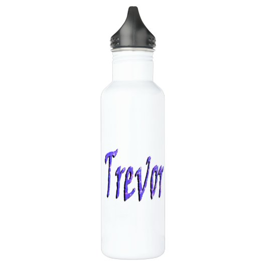 Bouteille D'eau Trevor, Nom Logo, (Gauche)