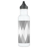 Bouteille D'eau Triangles gris (Droite)