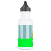 Bouteille D'eau Triceratops vert et jaune de Kawaii pour des (Gauche)