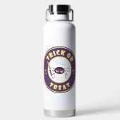 Bouteille D'eau Trick ou traiter l'araignée halloween style Starbu (Plage)