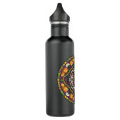 Bouteille D'eau Tricks and Traitements Mandala Water Bottle (Gauche)
