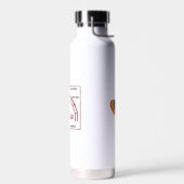 Bouteille D'eau Trinity et logo RIC (Gauche)