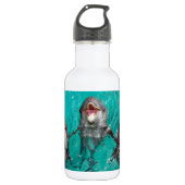 Bouteille D'eau Trois dauphins dans l'océan (Devant)