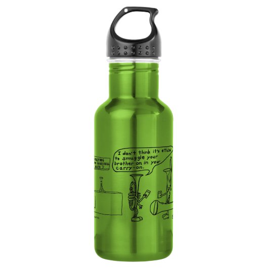 Bouteille D'eau Trombone (Devant)