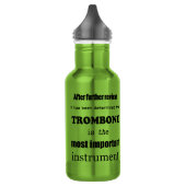 Bouteille D'eau Trombone instrument le plus important (Gauche)