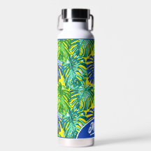 Tropical Green Jaune Jungle Nom des Feuilles