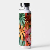 Bouteille D'eau tropical/hawaïen/floral/fleur (Plage)