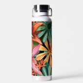 Bouteille D'eau tropical/hawaïen/floral/fleur (Arrière)