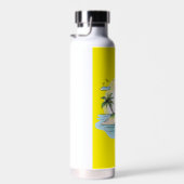 Bouteille D'eau Tropical Island Sunset Drinkware (Plage)