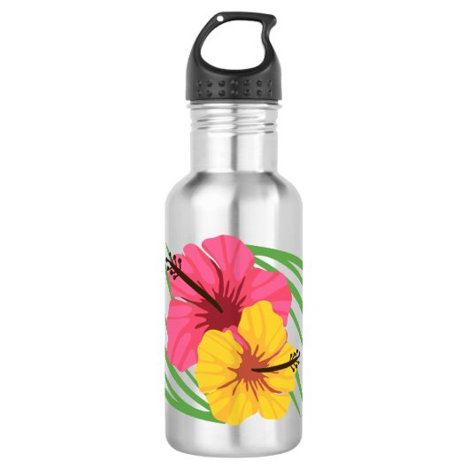 Bouteille d'eau tropicale (Devant)