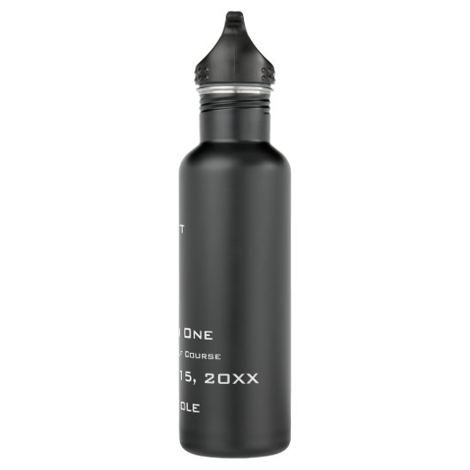 Bouteille D'eau Trou personnalisé en un Daté avec emplacement Alum (Droite)
