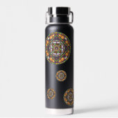Bouteille D'eau Trucs et traitements Mandala (Arrière)
