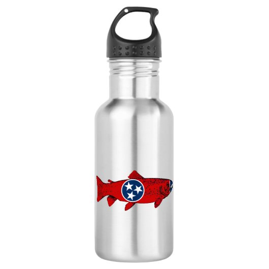 Bouteille D'eau Truite du Tennessee (Devant)