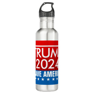 Bouteille D'eau Trump 2024 Save America Graphic