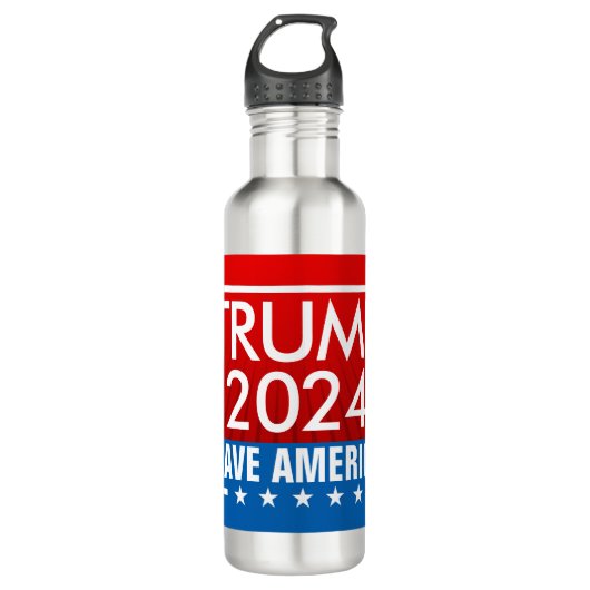 Bouteille D'eau Trump 2024 Save America Graphic (Devant)