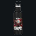 Bouteille D'eau Trump 45e 47e Président Drapeau 2025 Aigle Amériqu<br><div class="desc">Trump 45ème 47ème Président Drapeau 2025 Eagle Trump a repris l'Amérique</div>