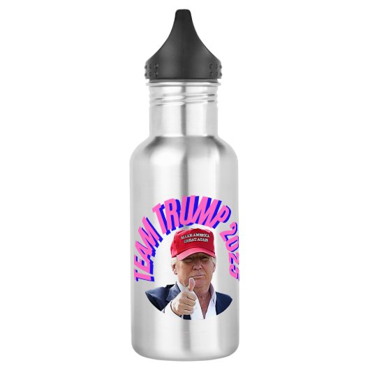 Bouteille d'eau Trump Lover (18 oz) (Gauche)