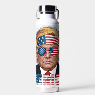Bouteille D'eau Trump patriotique