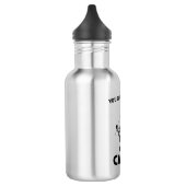 Bouteille D'eau Tu ne peux pas me faire peur... Je fais du cantis (Gauche)