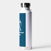 Bouteille D'eau Tu ne peux pas me faire peur, je monte dans la gla (Gauche)