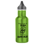 Bouteille D'eau Tuba Happy Place (Gauche)