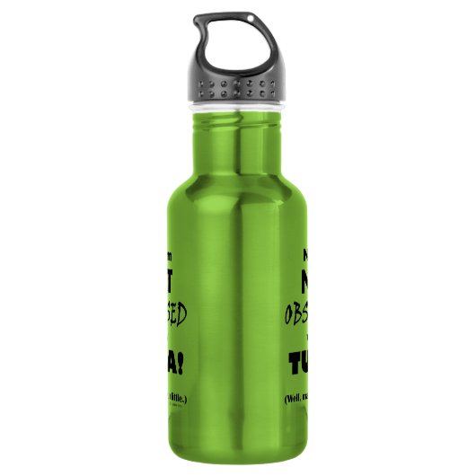 Bouteille D'eau Tuba obsédée (Dos)