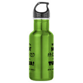 Bouteille D'eau Tuba obsédée (Devant)