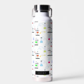 Bouteille D'eau Tubes d'essai en chimie et science du laboratoire  (Avant)