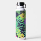 Bouteille D'eau Tucan tropical et forêt tropicale Feuille Personna (Arrière)